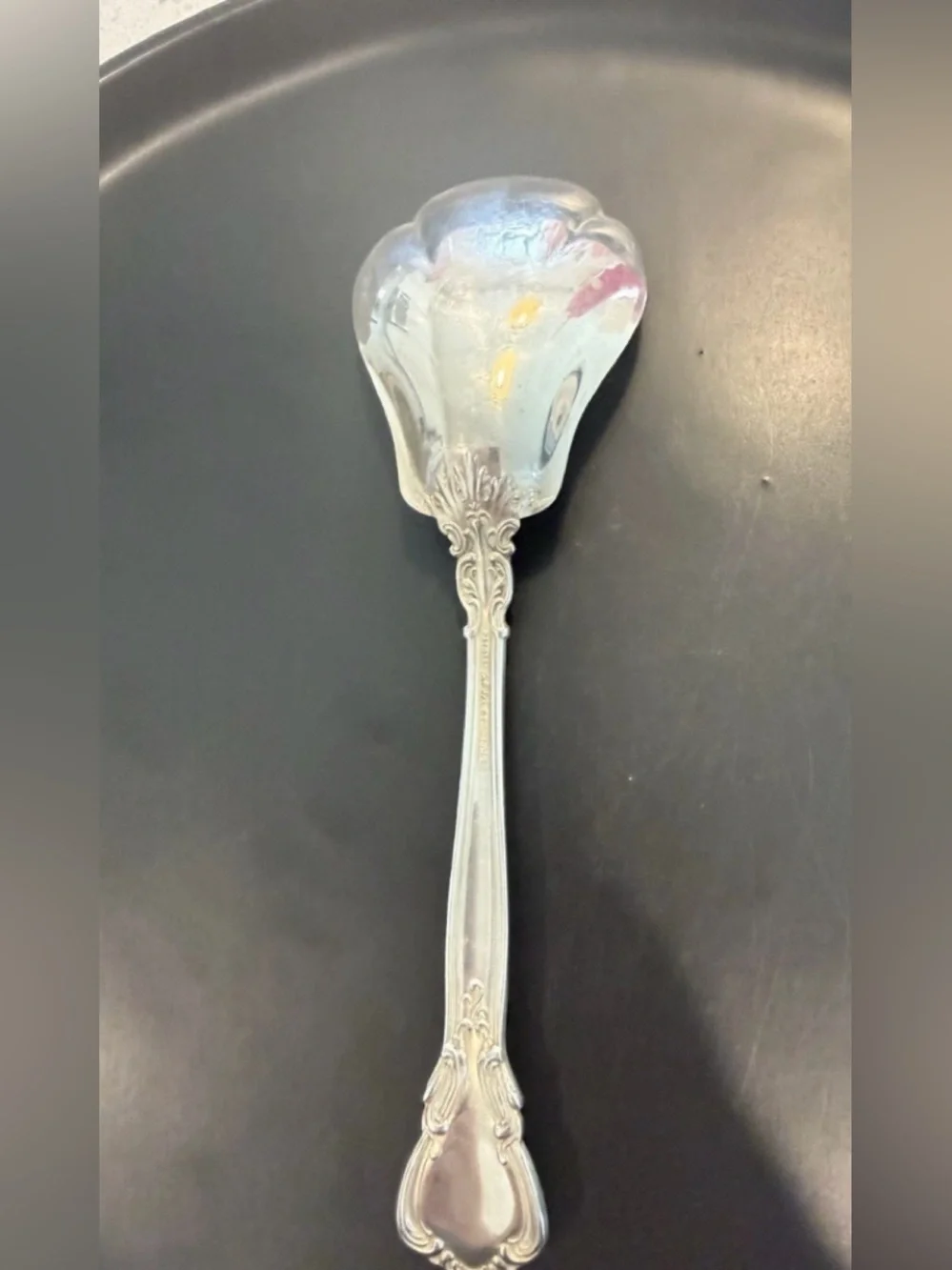 Chantilly by Gotham Antique Collect 1895 Sterling Silver casserole Spoon Piece